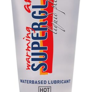 LUBRIFICANTE ANALE EFFETTO CALDO "SUPERGLIDE" - 100 ML - immagine 1