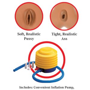 BAMBOLA GONFIABILE LATINA REALISTICA PIPEDREAM "MARIA SIN" - immagine 6