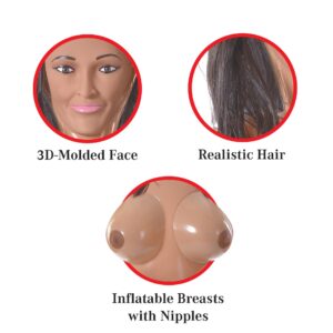 BAMBOLA GONFIABILE REALISTICA PIPEDREAM "KATIE COUGAR" - immagine 3