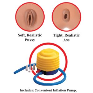 BAMBOLA GONFIABILE REALISTICA PIPEDREAM "KATIE COUGAR" - immagine 5