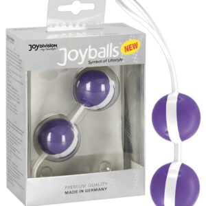 PALLINE DELL'AMORE IN SILICONE MEDICALE "JOYBALLS" VIOLA - immagine 1