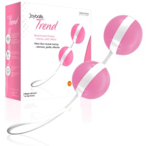PALLINE DELL'AMORE IN SILICONE MEDICALE "JOYBALLS TREND" ROSA - immagine 1