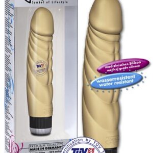 VIBRATORE REALISTICO CON RILIEVI AD ONDA "MR. BIG " CARNE - 21 CM - immagine 1