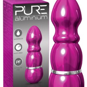 MINI VIBRATORE DESIGN IN ALLUMINIO PIPEDREAM "PURE" - 8 CM - immagine 3