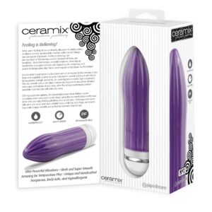 VIBRATORE IN CERAMICA PIPEDREAM "CERAMIX NO. 7" - 16 CM - immagine 5