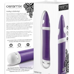 VIBRATORE IN CERAMICA PIPEDREAM "CERAMIX NO. 11" - 20 CM - immagine 5
