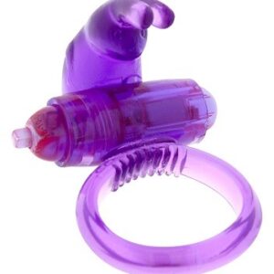 Anello Anale con Coniglio Rabbit Vibrating Cockring Purple - immagine 1