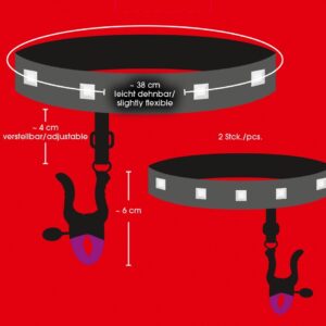 Giarrettiere con Morsetti per labbra - Bad Kitty - immagine 8