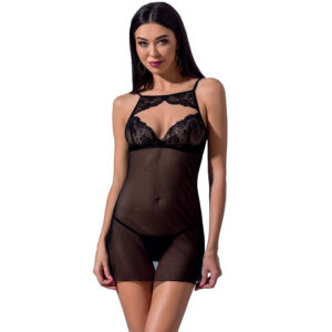 CHEMISE PASSION WOMAN "VERONIQUE" NERO - immagine 1