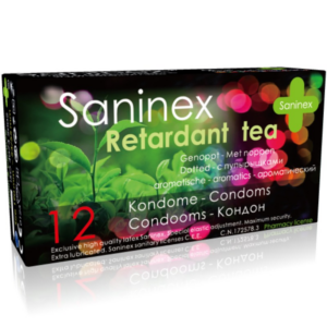 PROFILATTICI SANINEX "RETARDANT TEA" DOTTED 12 PEZZI - immagine 1