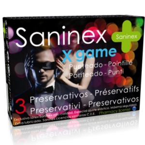 PROFILATTICI SANINEX "X GAME" DOTTED 3 PEZZI - immagine 1