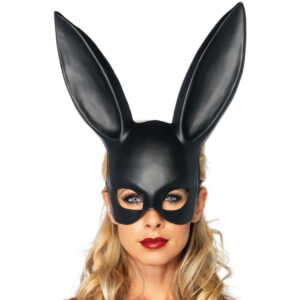 MASQUERADE RABBIT MASK - Black - immagine 1