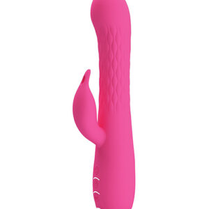 VIBRATORE RABBIT CON ROTAZIONE - PRETTY LOVE MOLLY - PINK - immagine 3