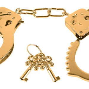 MANETTE IN METALLO DORATE "FETISH FANTASY GOLD" - immagine 4