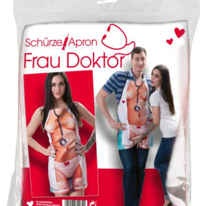 GREMBIULE  SCHERZOSO PER LUI E PER LEI "FRAU DOCTOR" - immagine 4