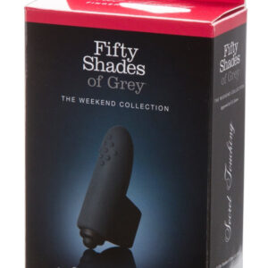 STIMOLATORE VIBRANTE DA DITO PER CLITORIDE "SECRET TOUCHING" 50 SFUMATURE - immagine 1