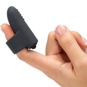 STIMOLATORE VIBRANTE DA DITO PER CLITORIDE "SECRET TOUCHING" 50 SFUMATURE - immagine 3