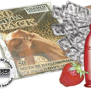 PROFILATTICI AROMA FRAGOLA SECURA "SWEET STRAW" - 50 PEZZI - immagine 1