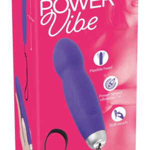 MINI VIBRATORE USB - MINI POWER VIBE - COLORE VIOLA - immagine 8