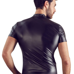 T-SHIRT UOMO STRETCHY DESIGN NET "NEK" COLORE NERO - immagine 5