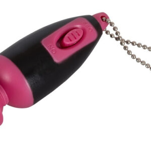 MINI VIBRATORE PORTACHIAVI - KEY RING VIBE - COLORE FUCSIA/NERO - immagine 1