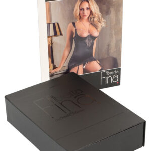 COMPLETO INTIMO BASQUE ALBERTA FINA - COLORE NERO - immagine 11