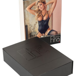 COMPLETO INTIMO BODY ALBERTA FINA - COLORE NERO - immagine 10
