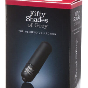 VIBRATORE BULLET 50 SFUMATURE DI GRIGIO "MASSAGGIO PARADISIACO" - immagine 1