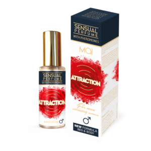 PROFUMO MASCHILE CON FEROMONI - BED E BODY "MAI ATTRACTION" - 30 ML - immagine 1