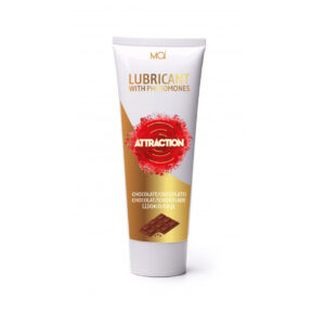 LUBRIFICANTE A BASE ACQUOSA CON FEROMONI "MAI ATTRACTION" - CIOCCOLATO - 75ML - immagine 1