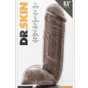FALLO REALISTICO "DR. SKIN MR D COCK 8.5" CHOCOLATE - immagine 8
