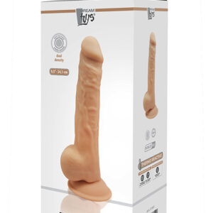 FALLO REALISTICO DREAM TOYS "REAL LOVE 9.5" THERMO REACTIVE - CARNE - immagine 4