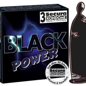 PROFILATTICI AL CIOCCOLATO SECURA "BLACK POWER" - 3 PEZZI - immagine 1