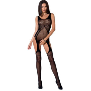 BODYSTOCKING PASSION WOMAN "BS061" NERO - TAGLIA UNICA - immagine 1