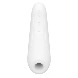STIMOLATORE CLITORIDE - SATISFYER CURVY 1+ - WHITE - immagine 7