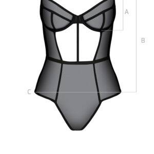 BODY PASSION WOMAN "VARELLA" NERO - immagine 5