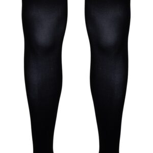 CALZE A RETE AUTOREGGENTI NERE CON BALZA IN PIZZO - immagine 4