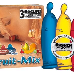 PROFILATTICI COLORATI ED AROMATIZZATI "FRUIT MIX" - 3 PEZZI - immagine 1