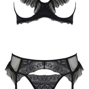 Mutadine e Reggiseno - Kerria set with open bra - immagine 5