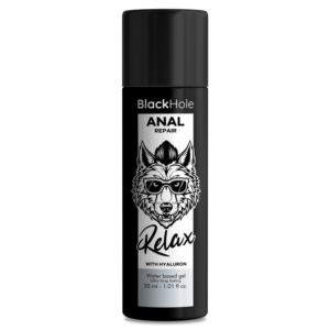 BLACK HOLE - RIPARAZIONE ANALE RELAX A BASE ACQUA CON IALURONE 30 ML - immagine 1