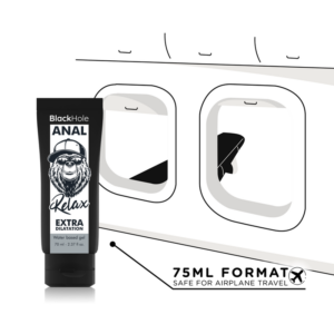 BLACK HOLE - GEL BASE ACQUA DILATAZIONE ANALE 70 ML - immagine 3