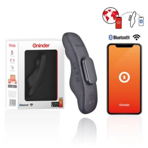 ONINDER - VIBRATORE RICARICABILE MANILA PANTY 9 VELOCITÀ 9.6 CM X 2.6 CM - APP GRATUITA - immagine 1