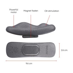 ONINDER - VIBRATORE RICARICABILE MANILA PANTY 9 VELOCITÀ 9.6 CM X 2.6 CM - APP GRATUITA - immagine 3