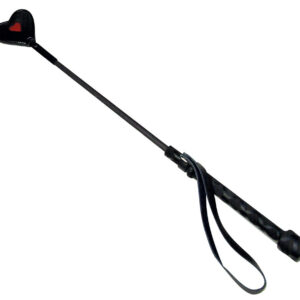 FRUSTINO A FORMA DI CUORE BAD KITTY NERO/ROSSO - immagine 3