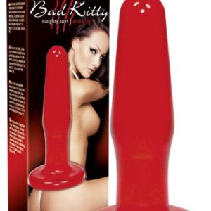 PLUG ANALE BAD KITTY ROSSO - 11 CM - immagine 1