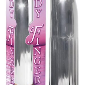 VIBRATORE CLASSICO "LADY FINGER" SILVER - immagine 1