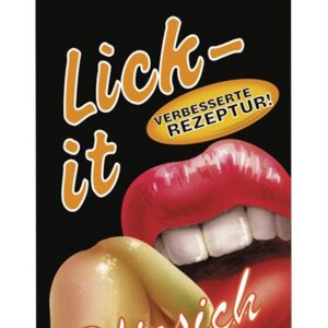 LUBRIFICANTE AROMA PESCA "LICK-IT" - 100 ML - immagine 1