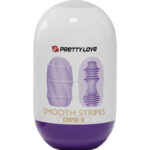 PRETTY LOVE - UOVO MASTURBATORE CUPIDO A STRISCE LISCE - immagine 5