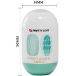 PRETTY LOVE - UOVO MASTURBATORE TWIST ANGEL CUPID - immagine 4