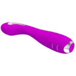 PRETTY LOVE - VIBRATORE ELETTROSHOCK RICARICABILE HECTOR IMPERMEABILE VIOLA - immagine 3